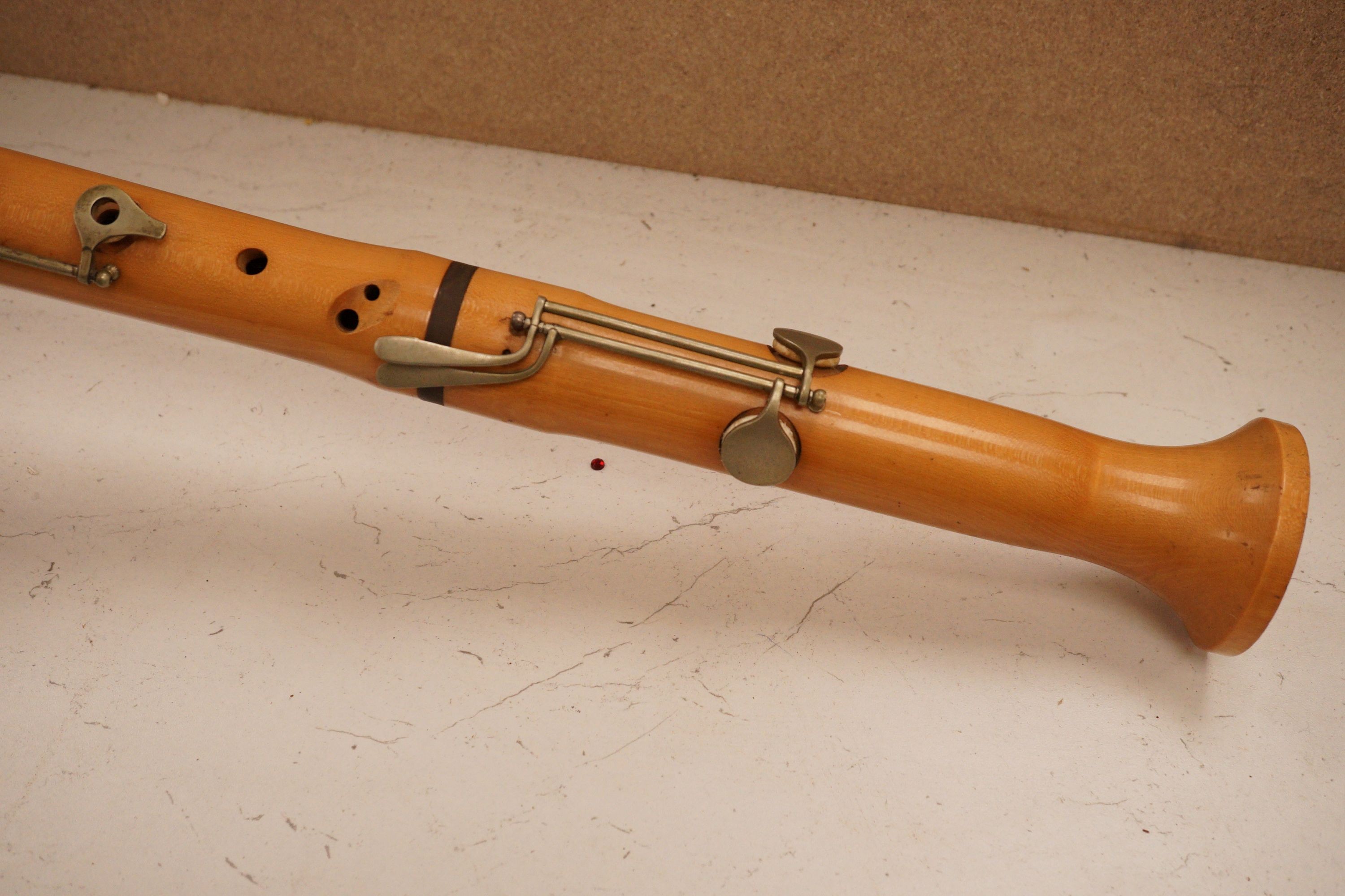 A Moeck bass recorder